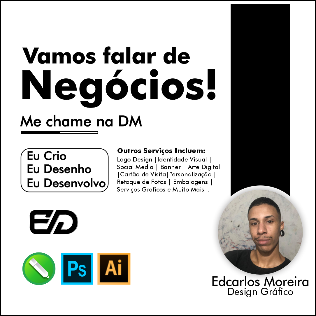 Post de Divulgação de Serviço de Design Gráfico